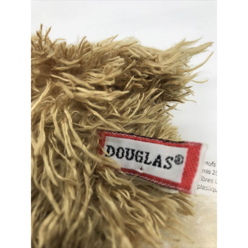Douglas Cuddle Toys Llama Plush Stuffed Animal Tan Cream Shaggy 1742 11 inch - Picture 4 of 6